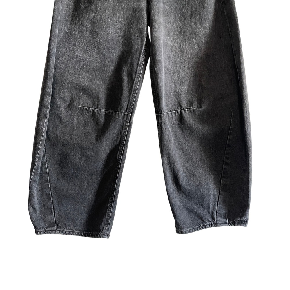 Citizens of Humanity Horseshoe Baggy Wide Leg Denim Jeans Size 23 Black - Picture 12 of 13